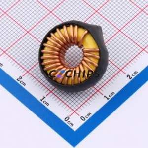 XR6826TS220MH1L ตัวเหนี่ยวนำแบบวงแหวนสี / ตัวเหนี่ยวนำแบบ Through-Hole (THT), ขนาดเส้นผ่านศูนย์กลาง 23 มม. ความเหนี่ยวนำ 22uH ค่าความคลาดเคลื่อน 10% กระแสไฟ 7.8A 10A - Product Image 2