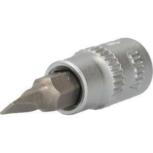 BRILLIANT <b>TOOLS</b> - BT020813 1/4'' slot bit socket - EAN 4042146774977 HAND SOCKETS 1/4" - Product Image 1