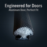 Cintas de Sellado para Puertas y Ventanas de Aleación de Aluminio Modernas de Alta Calidad con Certificación SGS, Ahorro de Energía, Insonorizadas, Resistentes a la Intemperie, Tamaños Personalizados