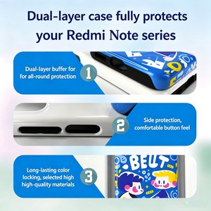 Coque de téléphone 3D à sublimation double couche enduite pour <span class=keywords><strong>Xiaomi</strong></span> <span class=keywords><strong>11T</strong></span> 12 <span class=keywords><strong>Pro</strong></span> <span class=keywords><strong>13</strong></span> Lite 14 15 Ultra, supports vierges pour impression par transfert thermique - Product Image 5