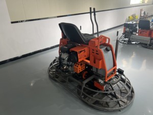 Alta calidad 36 ''Tipo de asiento Doble Pan Piso Superficie Acabado Pulido Flotador Máquina Gasolina Paseo en Concreto Paleta eléctrica - Product Image 4