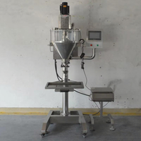 Machine de remplissage semi-automatique de poudre sèche, équipement de dosage pour la farine, l'amidon et les ingrédients de boulangerie