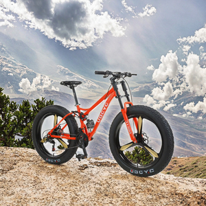 Super large 4.0 grand alliage d'aluminium 21 vitesses frein à disque VTT tout-terrain plage neige avec absorption des chocs pédale ordinaire - Product Image 2