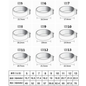 Draaibare decompressiepaarring Gepersonaliseerde titaniumstalen herenvingerring Trendy geometrisch vacuüm gegalvaniseerd - Product Image 6