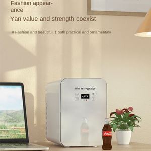 Dual-Use <b>Mini</b> Single Door Refrigerator & <b>Freezer</b> for Cosmetics Home & Car Use 220V Bristol Compressor - Product Image 4