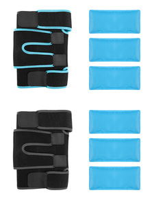 Fascia per Ginocchio Riutilizzabile, Spessa, Regolabile, Ecologica, per Terapia Caldo/Freddo, Copertura Completa a 360°, Recupero da Infortuni Sportivi, Sollievo dal Dolore - Product Image 6