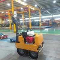 STORIKE 550KG 650KG Mini Compacteur Routier à Double Tambour Moteur Diesel Prix Bas Petit Rouleau Compresseur