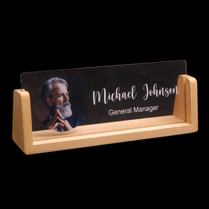 Đèn bàn hiện đại quà tặng cá nhân đèn giường ánh sáng ban đêm Acrylic khung ảnh với ánh sáng LED - Product Image 5