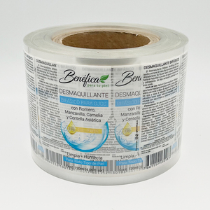 Tùy chỉnh hình trong suốt không thấm nước UV kháng Vinyl Nhãn dán cuộn cho chai nhãn - Product Image 5