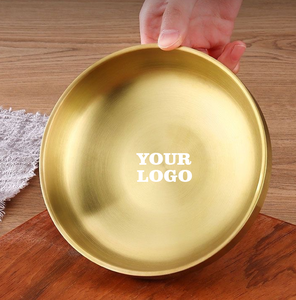 Tigela Dourada de Aço Inoxidável com Camada Dupla para Molhos e Pequenos Acompanhamentos para Restaurantes de Hot Pot e Churrasco Coreano - Product Image 5