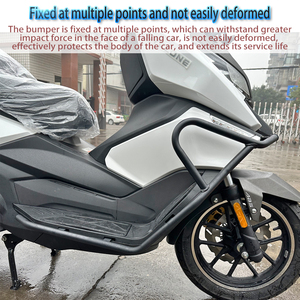 Pare-chocs de moto Zongshen <span class=keywords><strong>Cyclone</strong></span> RT2, nouvelle barre de protection avant et arrière anti-chute, garde-corps, protection de silencieux, protection de moteur - Product Image 4