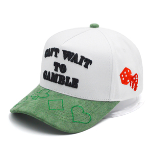 Gorras de Béisbol de Gamuza y Satén Multicolor, Personalizadas al por Mayor, de Dos Colores - Product Image 2