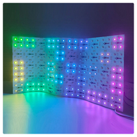 Panneau LED flexible découpable PERFECT Ultra Thin 500*250mm, numérique, adressable, RGBW, SMD5050, 200 LED/PC, rétroéclairage