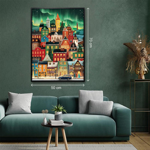 Rompecabezas de la Fábrica Source Puzzle, Diseño Ciudad Nórdica 101, 500 Piezas, Esquinas Cuadradas, Estimula el Cerebro, Regalo para Adultos - Product Image 2