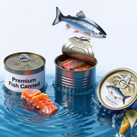 Boîtes de conserve métalliques vides de qualité alimentaire pour la viande, l'huile, la sauce à poisson et la pâte de haricots, avec option d'impression de logo, vente en gros