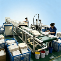 Imprimante à écran industrielle semi-automatique pour plastique, papier, carton, carton ondulé, boîtes à pizza, machine d'impression à écran pour logo