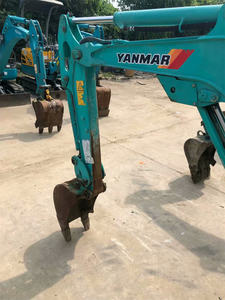 Mini pelle originale du Japon petite pelle sur chenilles YANMAR ViO15 avec cabine ouverte avec prix d'usine à vendre - Product Image 4