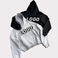 YKH Haute Qualité 330GSM Polaire Tissu Lourd Hoodies Surdimensionné Hommes Hoodies Puff Print Hommes Hoodies & Sweatshirts