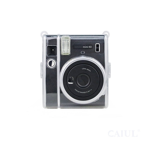 Estuche de transporte transparente a prueba de golpes de diseño exclusivo de Caiul para <span class=keywords><strong>Instax</strong></span> <span class=keywords><strong>Mini</strong></span> <span class=keywords><strong>40</strong></span> Estuche de cristal para cámara instantánea Fácil de llevar Nuevo título - Product Image 5