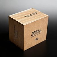 Boîte à cigares artisanale en cèdre massif, étui de rangement pour cigares avec système de contrôle d'humidité pour collection et cadeau