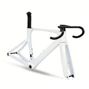 Fabricant OEM/ODM <span class=keywords><strong>de</strong></span> cadre <span class=keywords><strong>de</strong></span> vélo <span class=keywords><strong>de</strong></span> route aérodynamique en fibre <span class=keywords><strong>de</strong></span> <span class=keywords><strong>carbone</strong></span> 700C avec passage <span class=keywords><strong>de</strong></span> câbles entièrement interne, cockpit en <span class=keywords><strong>carbone</strong></span> monobloc, <span class=keywords><strong>tige</strong></span> <span class=keywords><strong>de</strong></span> <span class=keywords><strong>selle</strong></span> en <span class=keywords><strong>carbone</strong></span> - Product Image 6