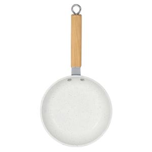 Safir gökyüzü mavi sağlıklı seramik yapışmaz tava toksik olmayan tava cam kapak ile bulaşık makinesinde yıkanabilir tencere - Product Image 5