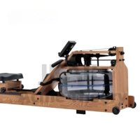 Máquina de Remo de Agua Plegable de Madera, Equipo de Ejercicio Comercial para Gimnasio, Máquina de Remo Plegable de Agua en Venta