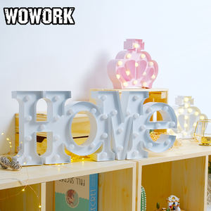 مصابيح Led كلاسيكية ثلاثية الأبعاد على شكل حيوان أبجدية من WOWORK للزينة - Product Image 4