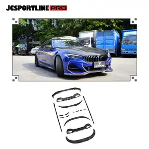 1:1 Real Car Scan Perfect Fitment Carbon Fiber Car Body Parts for BMW 8 Series M-Sport 2D 4D 2018-2020