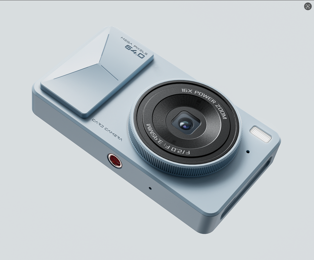 Wholesale Professional Digital Photo Camera Support Multiple Filters CCD Camera with 16X Digital Zoom Metal Case Futuristic Feel