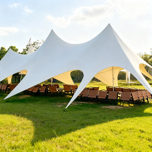 Tienda de Campaña YG Sky con Forma de Mariposa, Tres Picos, para Acampar, Impermeable, Bloquea el Sol, Toldo Gigante de Poliéster, para 6-8 Personas, para Todas las Exposiciones - Product Image 5