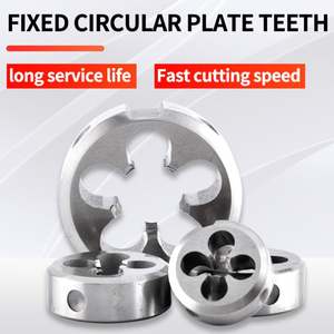 Kranen Hsse Metrische Vaste Ronde Matrijs M0,8 M0,9 M2 M3 M4 M5 M6 M8 M10 M12 Unc Unf 1 4 5 16 <span class=keywords><strong>3</strong></span> 8 1 <span class=keywords><strong>2</strong></span> Schroefdraad Schroefdraad Matrijs - Product Image 2