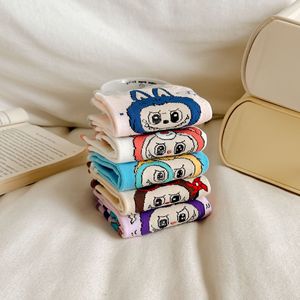 ถุงเท้าสำหรับผู้หญิง ถุงเท้าข้อสั้น<span class=keywords><strong>ผู้หญิง</strong></span> ผ้าฝ้ายหวีใหม่ น่ารัก ลายการ์ตูนอนิเมะ สไตล์ลำลอง ขายส่ง - Product Image 5