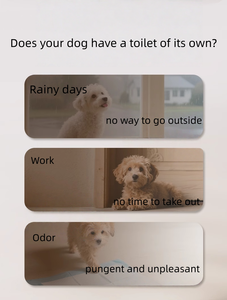 Toilette Intelligente Automatica per Cani USMILEPET con Pulizia a Induzione, Toilette Smart per Cani con Controllo Tramite App per Cani di Piccola e Media Taglia - Product Image 3