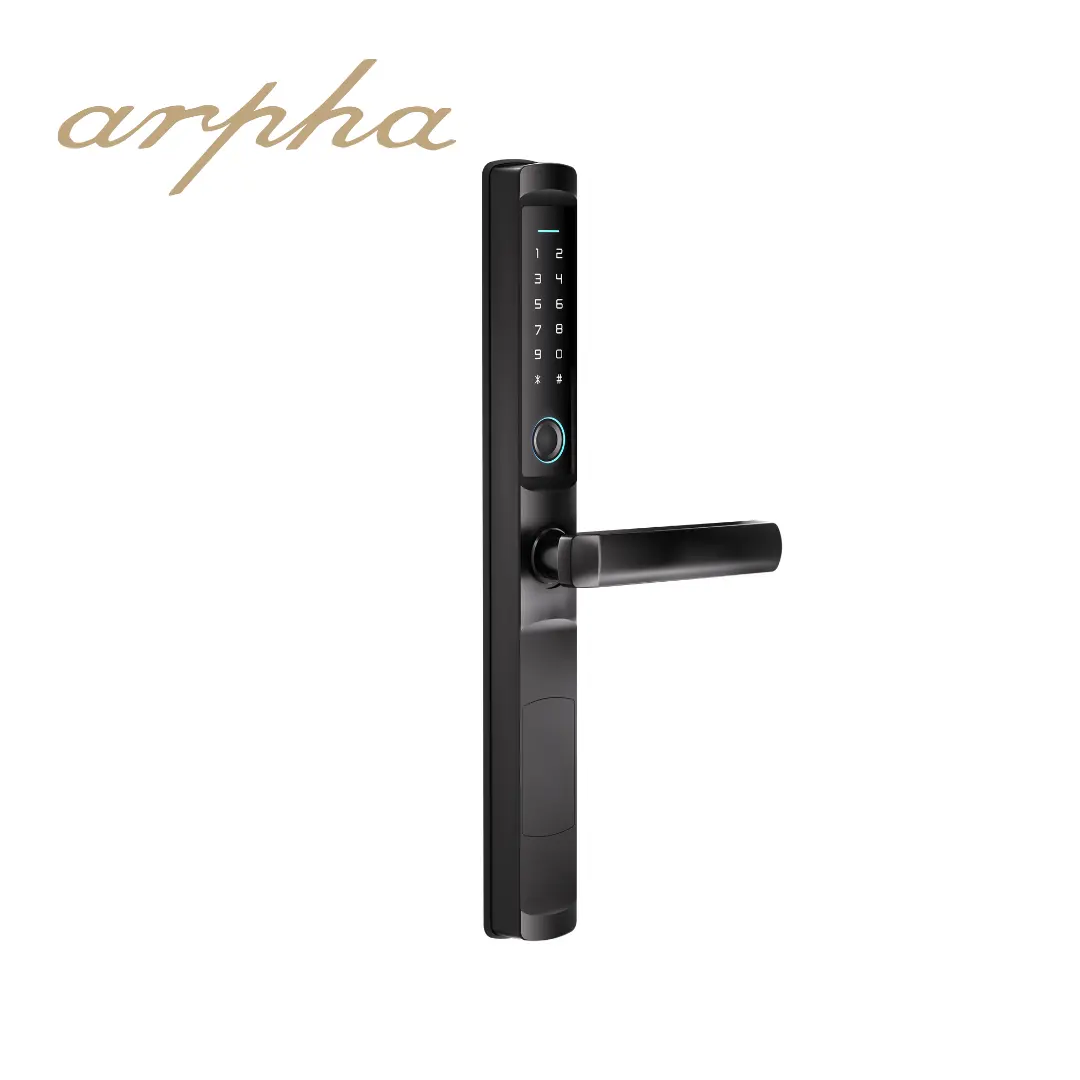 Arpha H230 Europese Aluminium Slot Slimme Vingerafdruk Tuya Smart Lock Uk