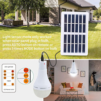 Lampe Solaire LED d'Urgence Suspendue Rechargeable 9W, Blanc Chaud, IP65, pour Jardin, Orientable