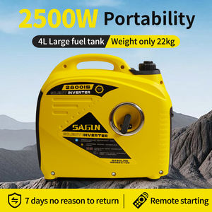 Générateur d'énergie portable pour climatisation, camionnette, 220V, essence, onduleur, 2500W, générateur de stationnement pour usage domestique - Product Image 5