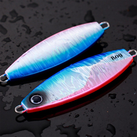 Nouvelle conception 40g 60g 80g 100g Leurre de pêche rigide en métal lesté à chute lente pour la pêche au Snapper, au Thon et au Bar