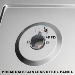 60CM Four Burner Stainless Steel <strong>Gas</strong> Hob Stove Electric Portable Installation for Natural <strong>Gas</strong> Cooking Metal <strong>Knobs</strong> - Product Image 5