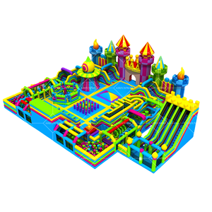 Château gonflable géant commercial pour intérieur/extérieur, aire <span class=keywords><strong>de</strong></span> jeux, parc d'attractions - Product Image 2