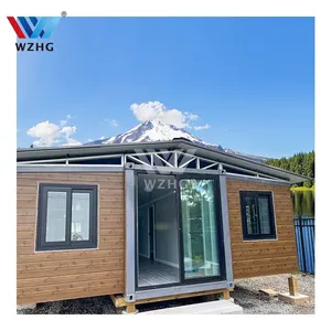 Eco Friendly Factory direct sales mobile extendable house 20 feet family villa, promotional price