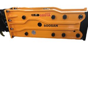 Martillo Hidráulico Tipo Superior SB81A para Construcción y Minería, Excavadoras de 18-26 Toneladas, 1 Año de Garantía, Cincel de 140 mm, Motor - Product Image 1