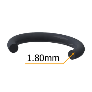 Mặt Cắt Ngang 1.80 Mm O-ring NBR FKM ISO 3601 Cao Su O RING - Product Image 1