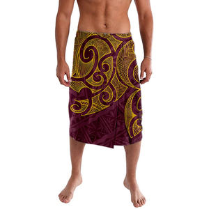 Buona qualità stampa abbigliamento tribù per uomo Drop Ship Lavalava torta nuziale <span class=keywords><strong>Sulu</strong></span> maschio Elei Ie Faitaga Custom Design vestiti alla moda - Product Image 3