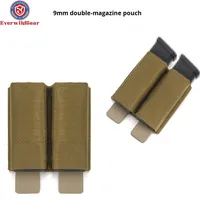 Pochette tactique Molle Tri-Claw Warfalcon personnalisée 1000D pour chargeur de munitions 9 mm, pour chasse, porte-chargeur de poitrine