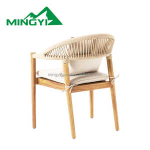 Vente <span class=keywords><strong>en</strong></span> gros de <span class=keywords><strong>chaise</strong></span> <span class=keywords><strong>en</strong></span> <span class=keywords><strong>bois</strong></span> de teck pour patio <span class=keywords><strong>extérieur</strong></span> <span class=keywords><strong>chaise</strong></span> de salle à manger tissée <span class=keywords><strong>en</strong></span> corde chaises de jardin classiques de luxe pour patio avec coussins - Product Image 3