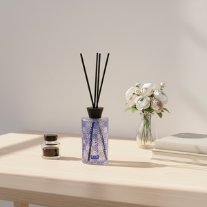 Luxury Minimalist <strong>Refillable</strong> Glass Scent <strong>Diffuser</strong> <strong>Reed</strong> <strong>Diffuser</strong> <strong>for</strong> Modern Home Decor Private Label OEM - Product Image 2