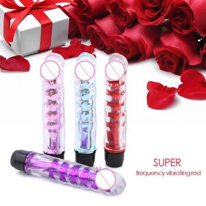 Diskon besar Amazon mainan seks dewasa India Vibrator Dildo jeli bergetar tahan air Vibrator Dildo kecepatan tinggi untuk wanita - Product Image 2