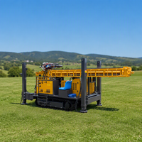 Machine de forage de puits d'eau, profondeur 300 mètres, diesel hydraulique, équipement de forage de puits pour forage de trous