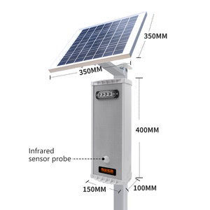 110dB 10W Loa Ứng Dụng 433 Điều Khiển Từ Xa Ip65 Còi Báo Động Hồng Ngoại Cảm Biến Chuyển Động An Ninh Bằng Giọng Nói prompter Không Dây Năng Lượng Mặt Trời Báo Động Còi Báo Động - Product Image 6